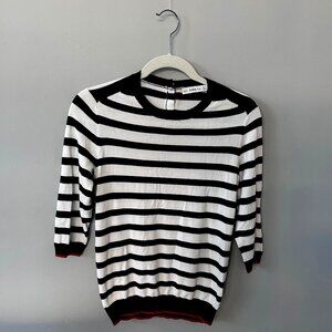 Zara short sleeve knit top